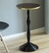Round Wooden Side Table, Living Room Accent Pedestal End Table - Modern Furniture, Decorative Stand, Small Space Solution, Circular Design, Rustic Home Decor, Elegant Home Furnishing
